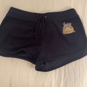 NAVY JUICY COUTURE SHORTS